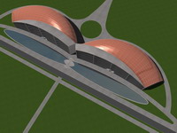 Campus Universitas Ostraviensis - sportovní pavilony